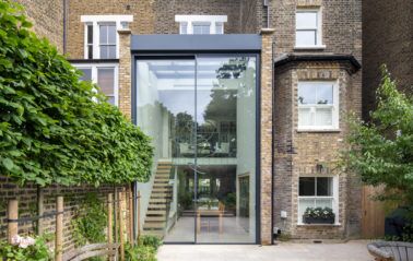 huge sliding doors for the wow factor